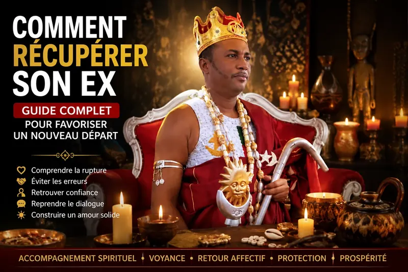Comment récupérer son ex avec Grand Maître ZOUNYEKPE, spécialiste du retour affectif et de l'accompagnement spirituel
