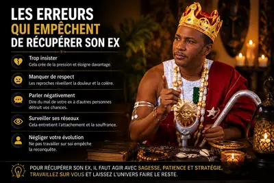 es erreurs à éviter pour récupérer son ex et favoriser une réconciliation durable