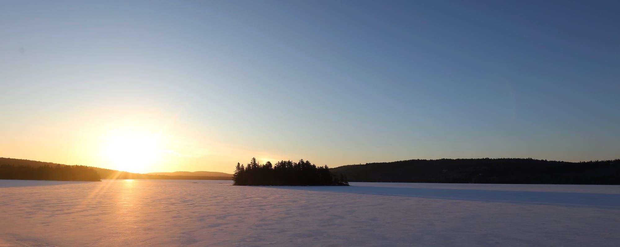Lake of Two Rivers - Sunrise - Algonquin Provincial Park - Ontario