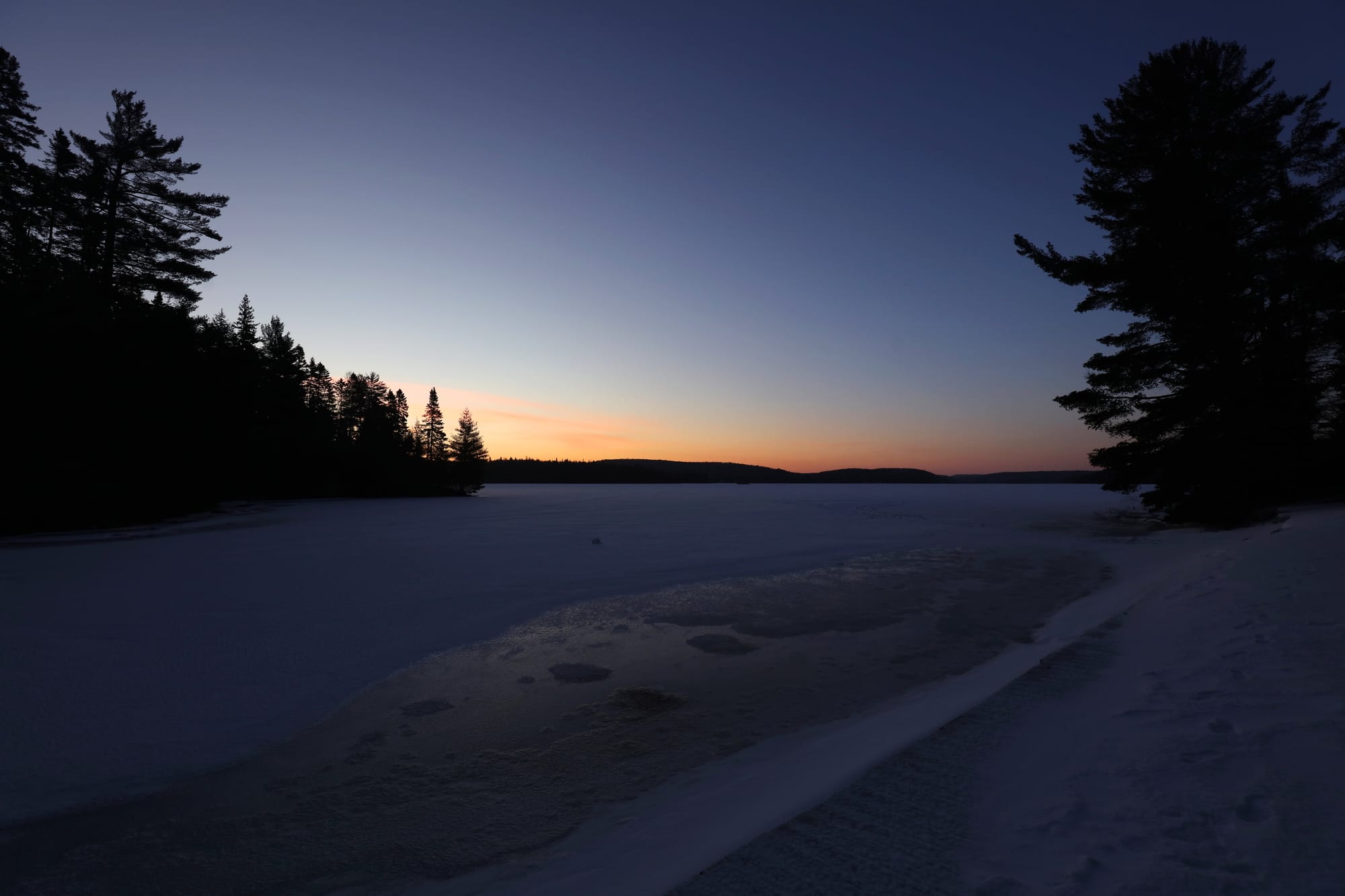 Smoke Lake - Sunrise - Algonquin Provincial Park - Ontario
