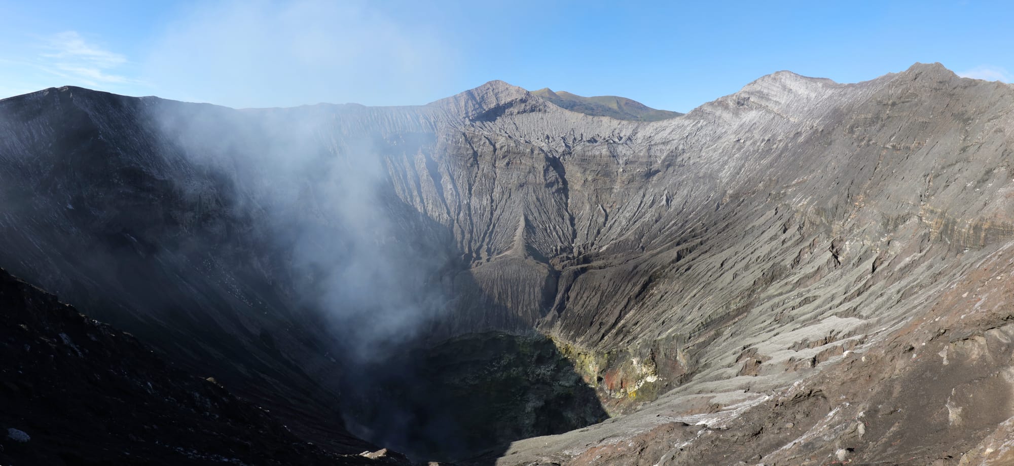 Crater of Mount Bromo - King Kong Hill - East Java