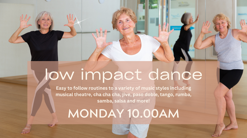 LOW IMPACT DANCE FITNESS