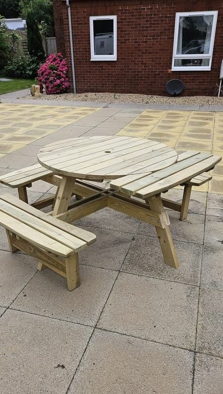 Handmade Outdoor Table