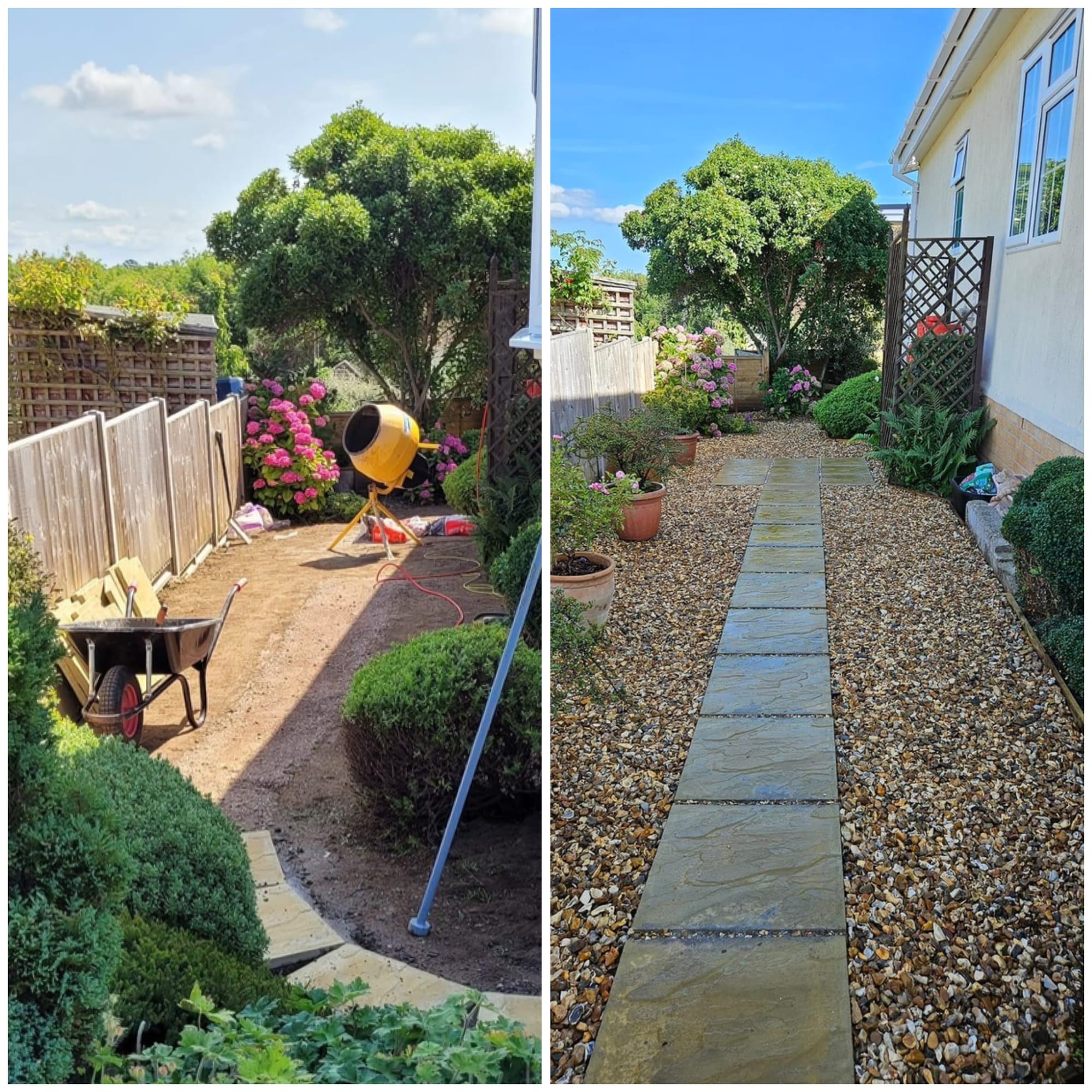 Garden redesign