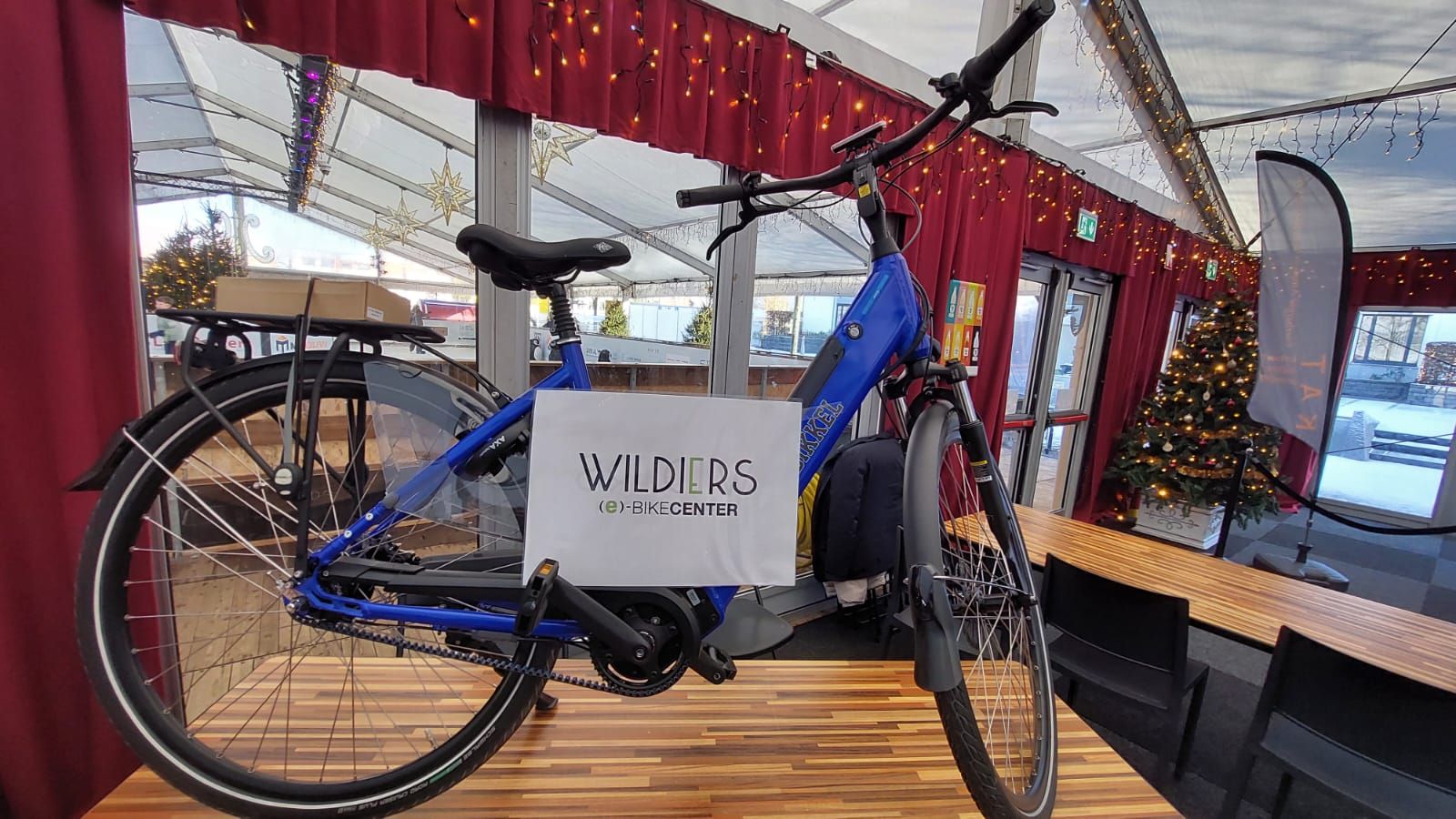 De 2de winnaar koos voor een fiets van bij WILDIERS