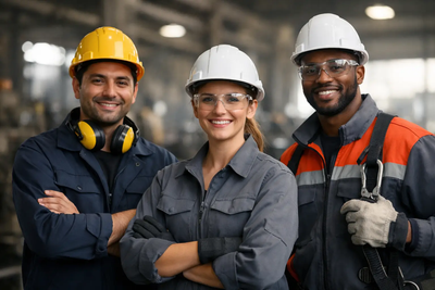 Uniformes industriales para equipos que sí rinden