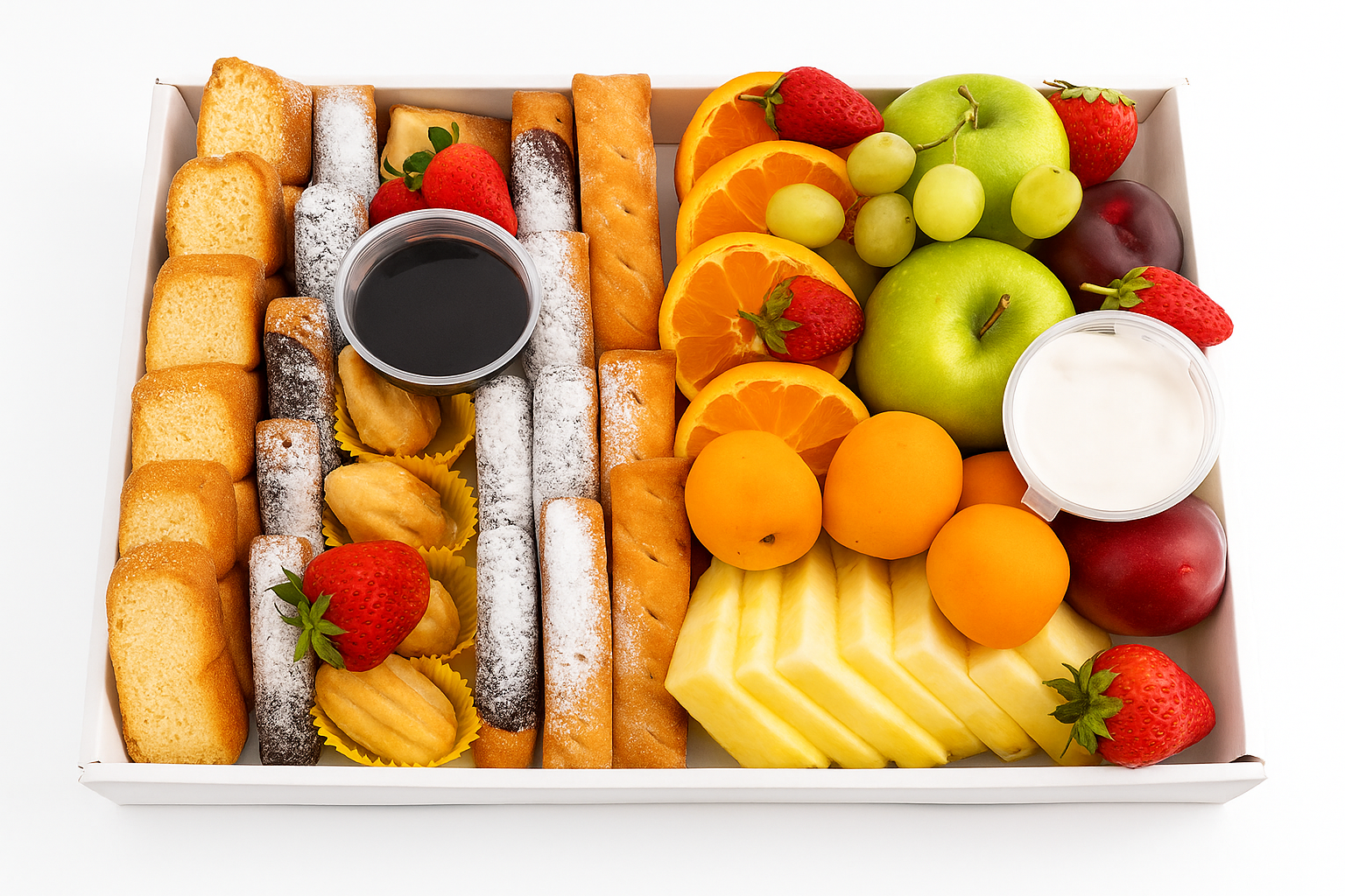 cakes-and-fruit-platter