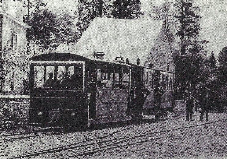 La ligne vicinale passant par Paliseul :