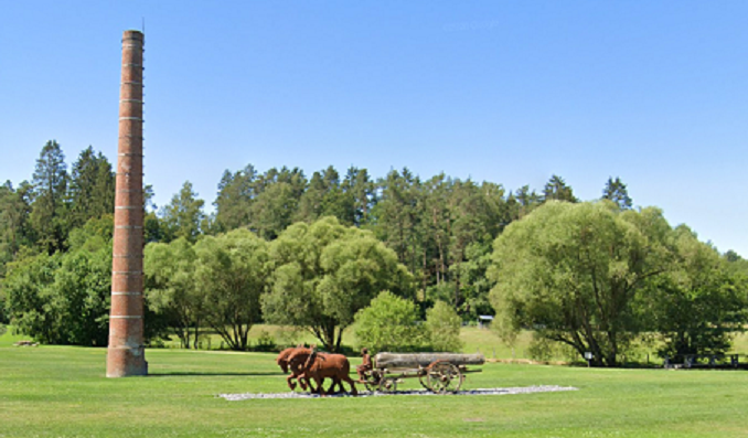 Les chevaux de trait de l’ancienne scierie d’Opont