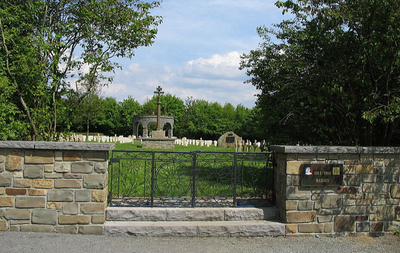 La nécropole militaire franco-allemande de Maissin