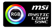 MSI MYSTIC LIGHT SYNC badge