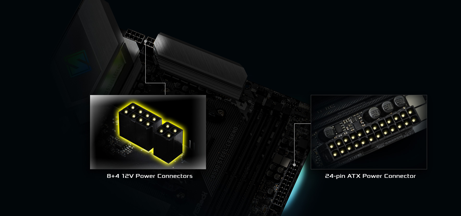 HiDensityPowerConnector-B550 of the motherboard