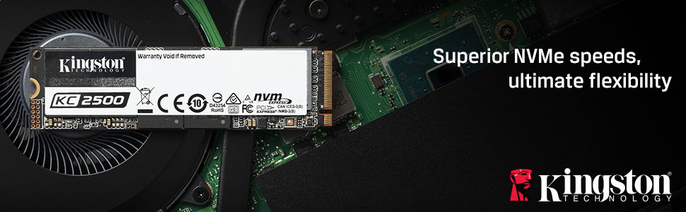 Kingston’s KC2500 NVMe PCIe