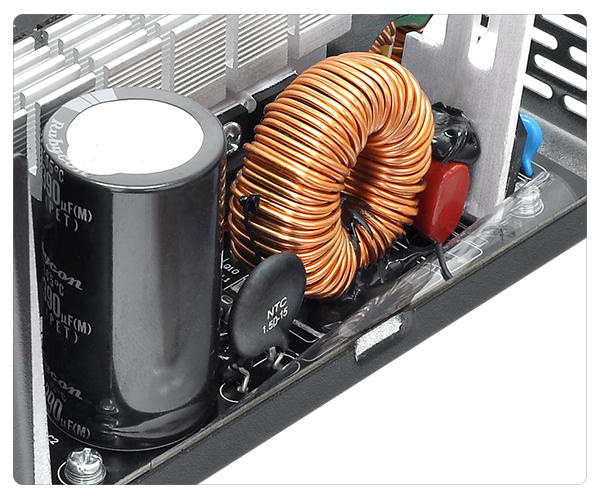 Thermaltake Smart BX1's Japanese-Made Main Capacitor