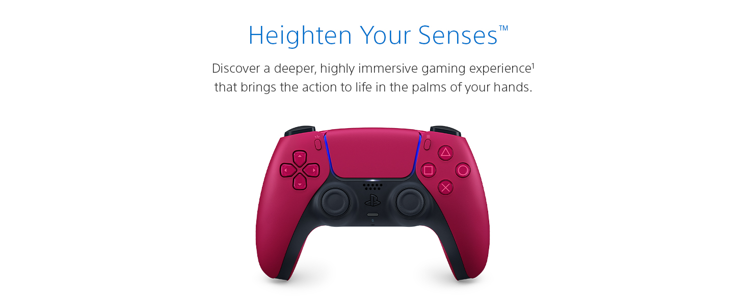 DualSense wireless controller Cosmic Red