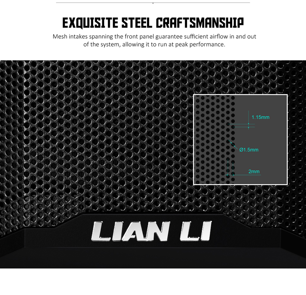 LIAN LI LANCOOL II MESH C PERFORMANCE