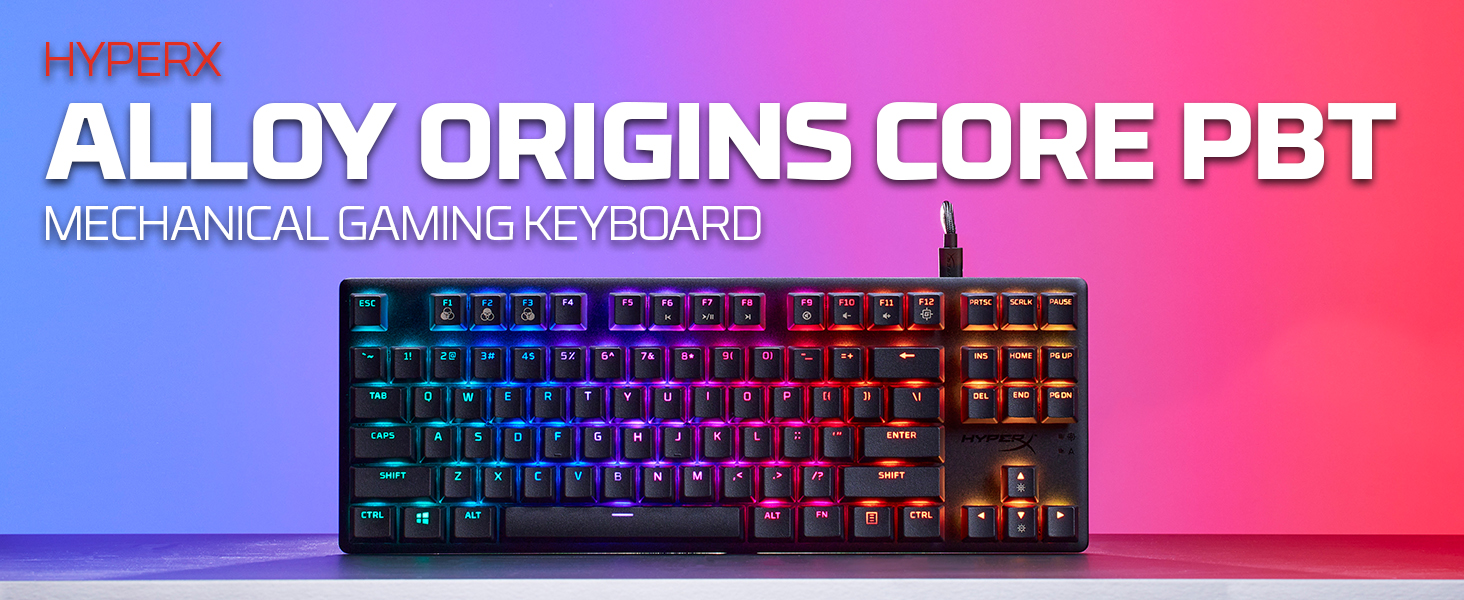 HyperX Alloy Origins Core PBT keyboard