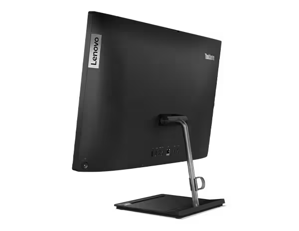 Rear view of Lenovo ThinkCentre Neo 30a all-in-one desktop PC, showing 27