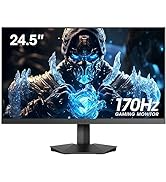 KOORUI 24.5 Inch FHD Gaming Monitor, Computer Monitors Full HD (1920 x 1080), VA, 1ms, FreeSync &...