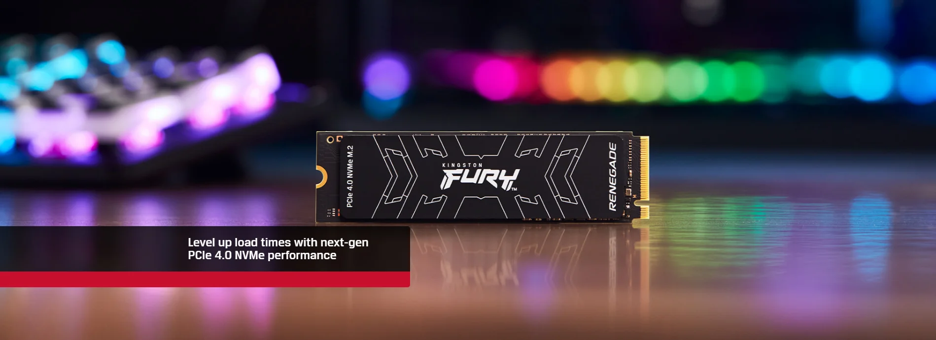 Kingston FURY Renegade PCIe 4.0 NVMe M.2 SSD SFYRS