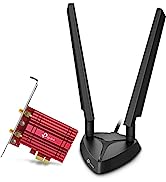 TP-Link WiFi 6E AXE5400 PCIe WiFi Card (Archer TXE75E), Tri Band Wireless Adapter with Bluetooth ...