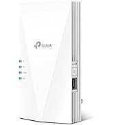 TP-Link AX3000 Mesh Dual Band Wi-Fi 6 Range Extender, Broadband/WiFi Extender, Wireless Booster/H...