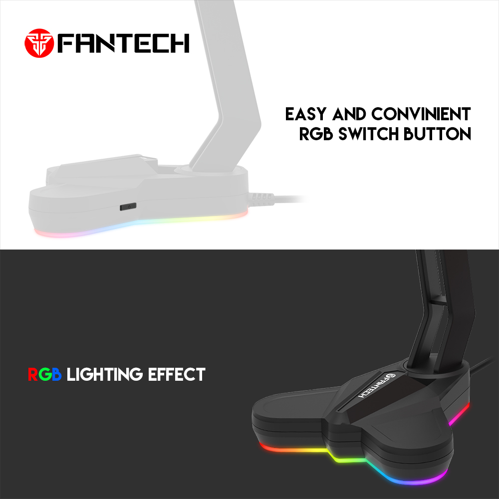 FANTECH AC3001S RGB HEADSET STAND