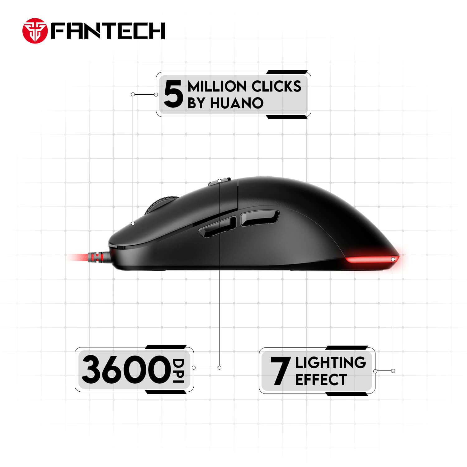 FANTECH KANATA VX9 GAMING MOUSE