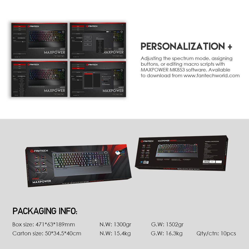 Fantech MAXPOWER MK853