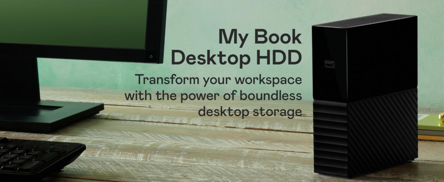  My Book Desktop HDD Trusted and loved high-capacity storage