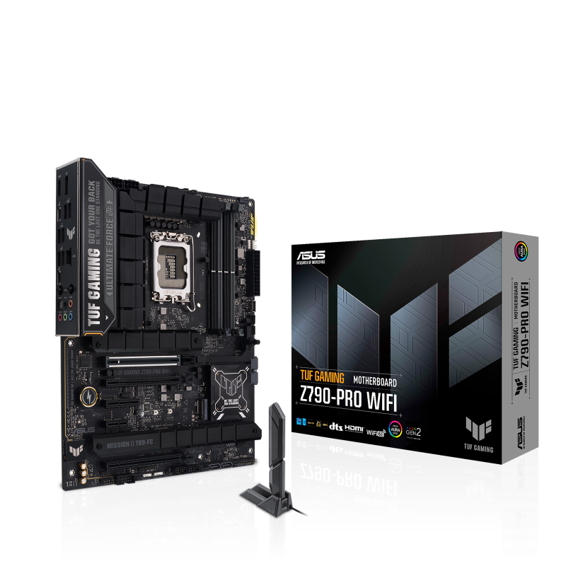 ASUS TUF Gaming Z790-PRO WiFi 6E LGA 1700(Intel 14th &13th&12th Gen) ATX Gaming Motherboard DDR5