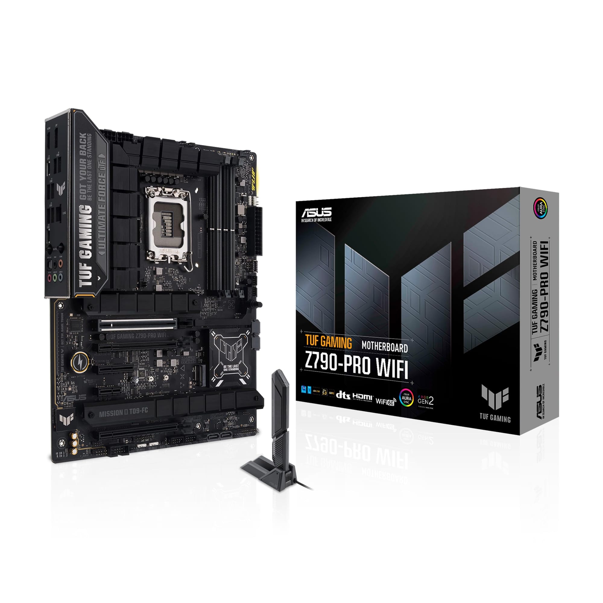 ASUS TUF Gaming Z790-Plus WiFi LGA 1700(Intel 14th,12th &13th Gen) ATX Gaming Motherboard PCIe 5.0,DDR5,4xM.2