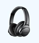 Soundcore Anker Life Q20 Hybrid Active Noise Cancelling Headphones, Wireless Over Ear Bluetooth H...