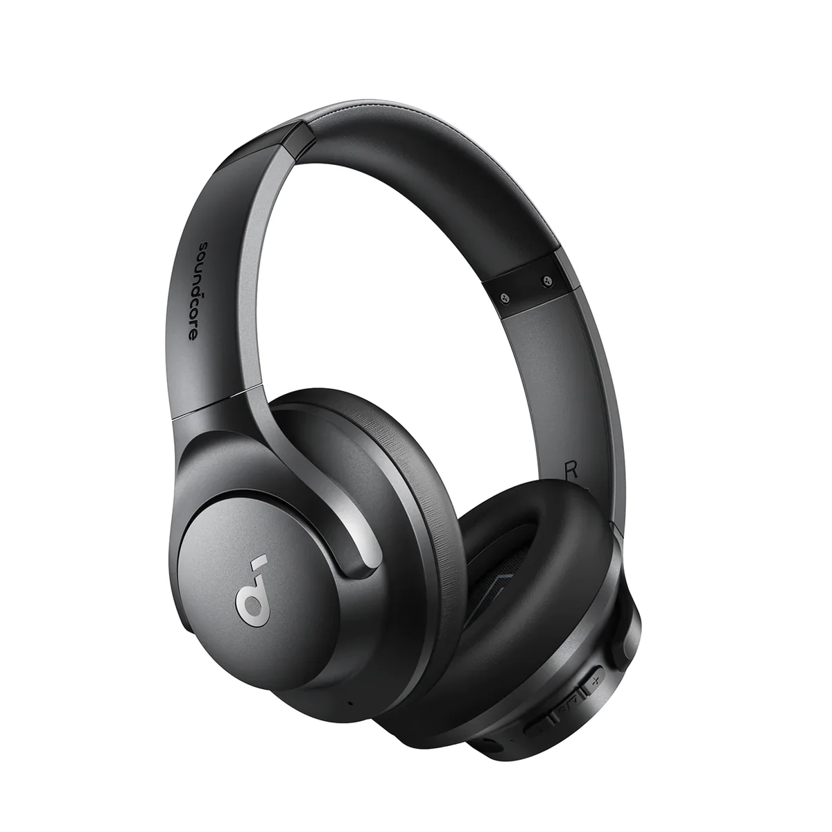 Anker Q20i Hybrid Active Noise Cancelling Headphones, Wireless Over-Ear Bluetooth, 40H Long ANC Playtime, Hi-Res Audio, Big BassHear Rich Detail