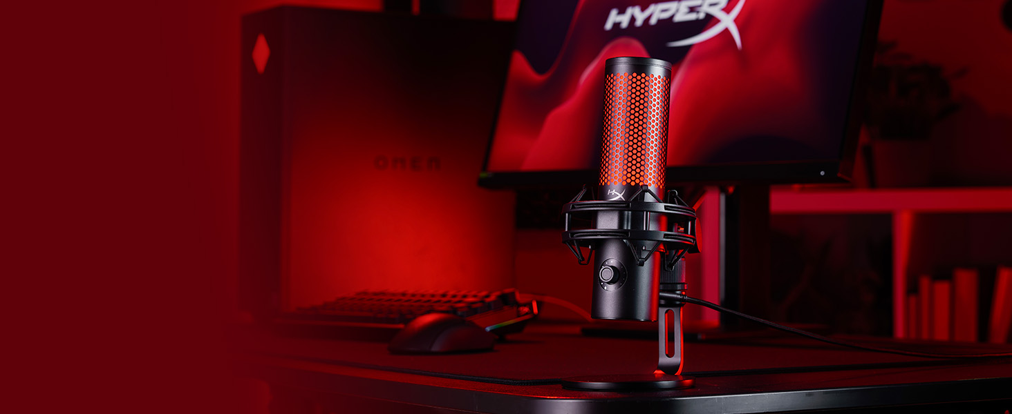 Stunning HyperX Red Lighting