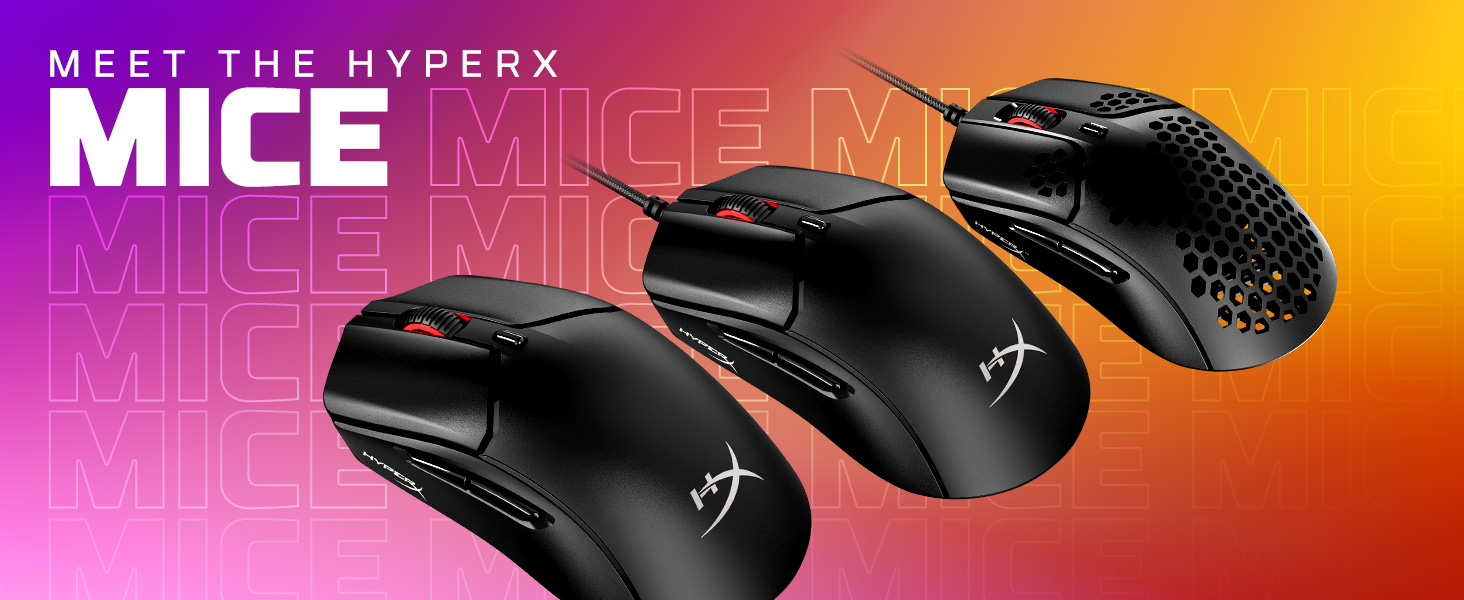 Meet the HyperX Mice