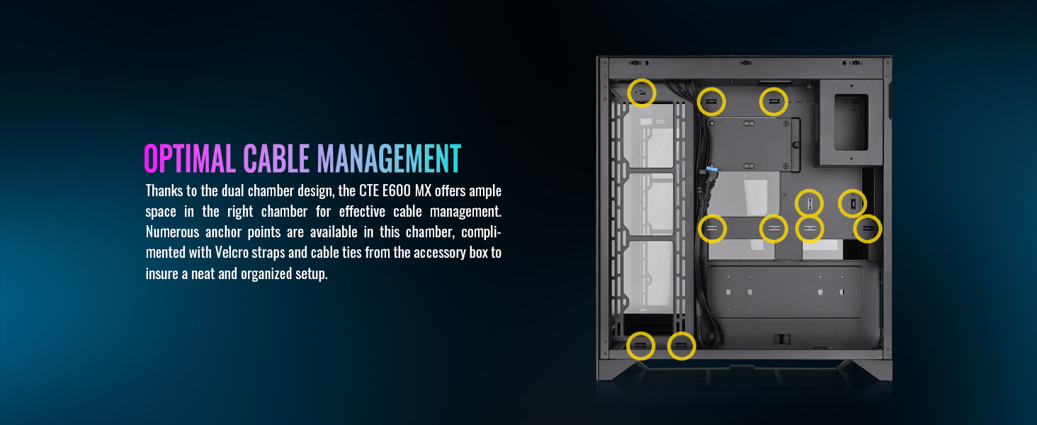 CTE E600 MX Mid Tower Chassis