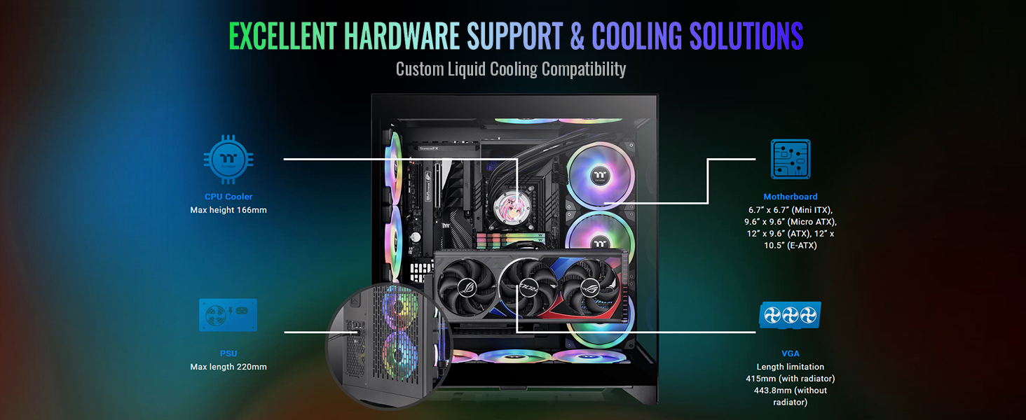 CTE E600 MX Mid Tower Chassis