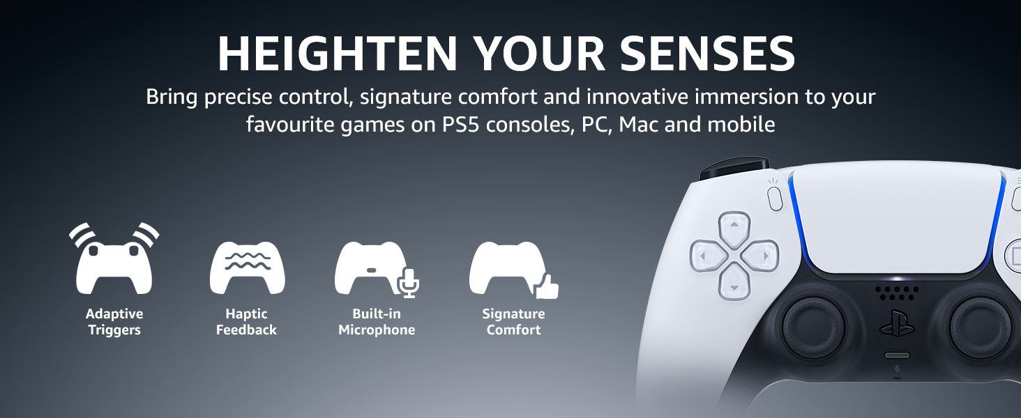 Heighten your senses. Bring precise control, signature comfort and innovative immersion