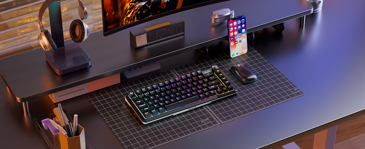 wireless gaming keyboard mechanical