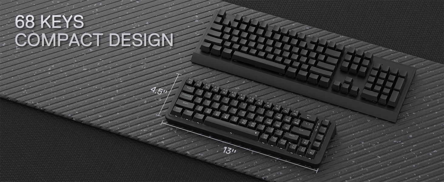 K709 60% COMPACT SIZE