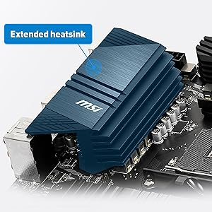msi extended heatsink