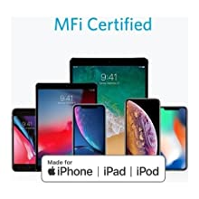 Anker PowerLine Select+ Apple Lightning 0.9 Meter USB Data/Charging Cable - Black - MFI Licensed