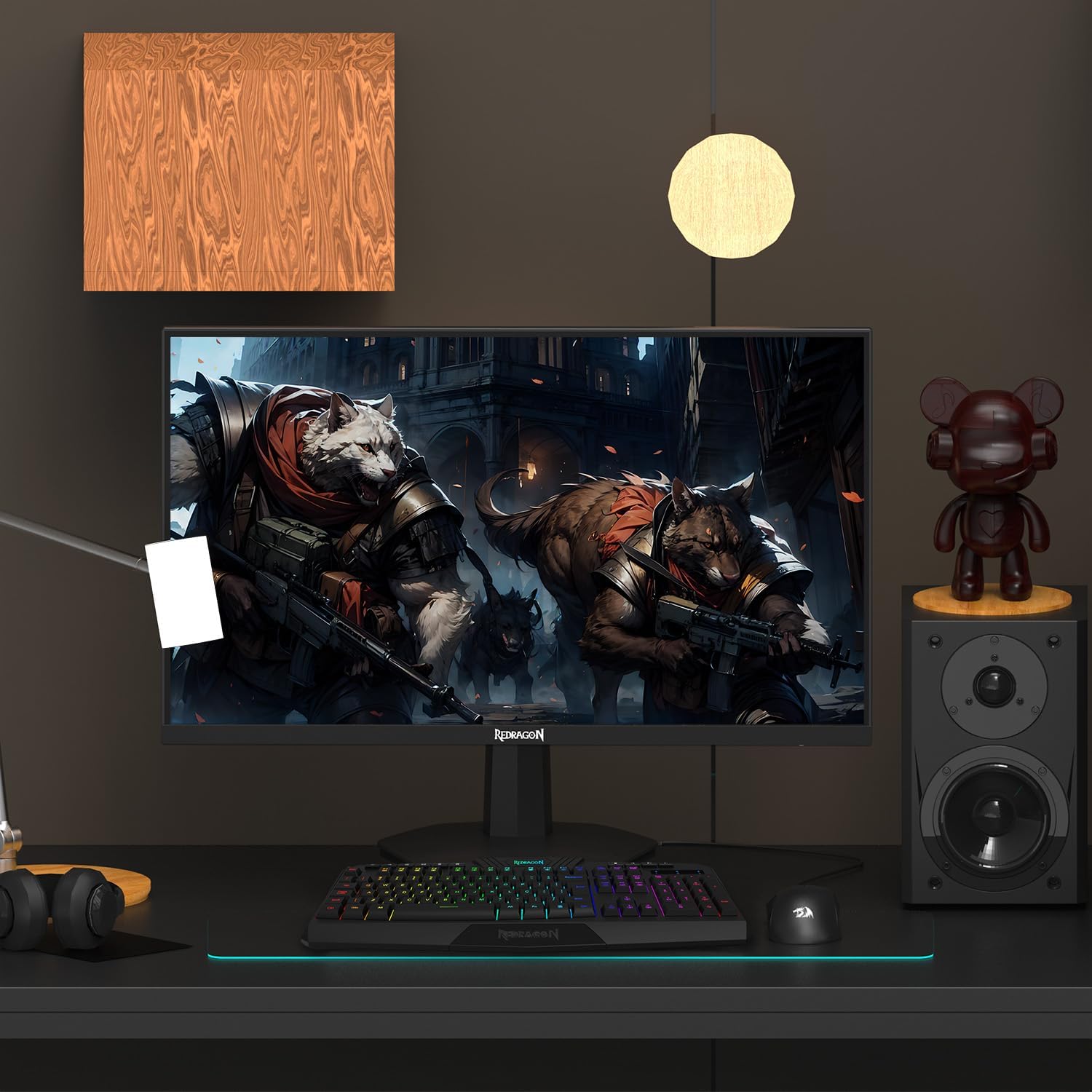 Redragon OPAL GM27X5QIPS 27-inch QHD(2560 x 1440), 180Hz Refresh Rate, 1ms MPRT, IPS Panel Gaming Monitor with AMD FreeSync Redragon OPAL GM27X5QIPS 27-inch QHD(2560 x 1440), 180Hz Refresh Rate, 1ms MPRT, IPS Panel Gaming Monitor with AMD FreeSync