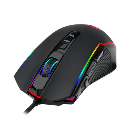 Redragon Ranger Basic Gaming Mouse, Wired Gaming Mouse with RGB Backlit, 8000 DPI Adjustable, Mouse with 9 Programmable Macro Buttons Redragon Ranger Basic Gaming Mouse, Wired Gaming Mouse with RGB Backlit, 8000 DPI Adjustable, Mouse with 9 Programmable Macro Buttons
