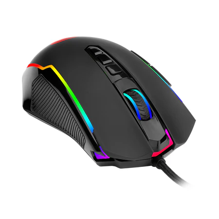 Redragon Ranger Basic Gaming Mouse, Wired Gaming Mouse with RGB Backlit, 8000 DPI Adjustable, Mouse with 9 Programmable Macro Buttons Redragon Ranger Basic Gaming Mouse, Wired Gaming Mouse with RGB Backlit, 8000 DPI Adjustable, Mouse with 9 Programmable Macro Buttons