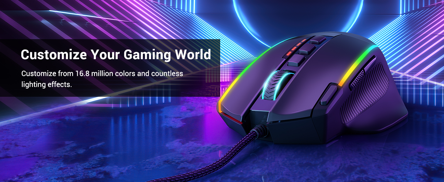 RGB gaming mouse