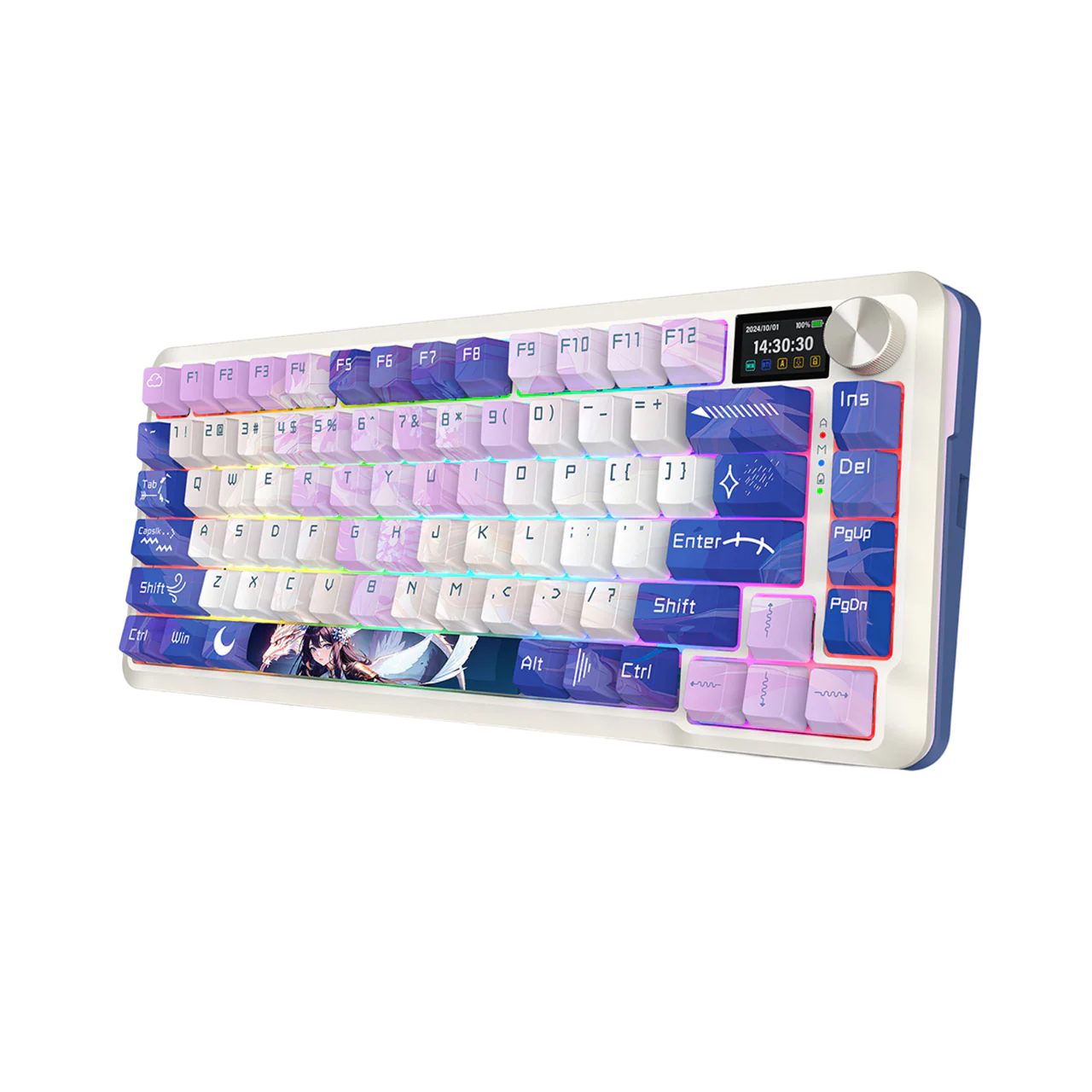 Redragon K708AK-RGB PRO Mechanical Keyboard (Bluetooth/2.4G/Wired)