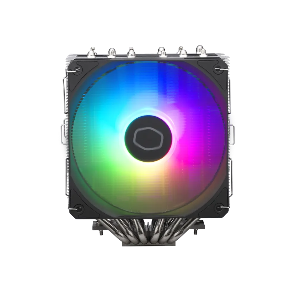 Cooler Master Hyper 620S Dual Tower CPU Air Cooler, ARGB Sync, 120mm PWM Fan, 6 Copper Direct Contact Heat Pipes, Cooler Master Hyper 620S Dual Tower CPU Air Cooler, ARGB Sync, 120mm PWM Fan, 6 Copper Direct Contact Heat Pipes,