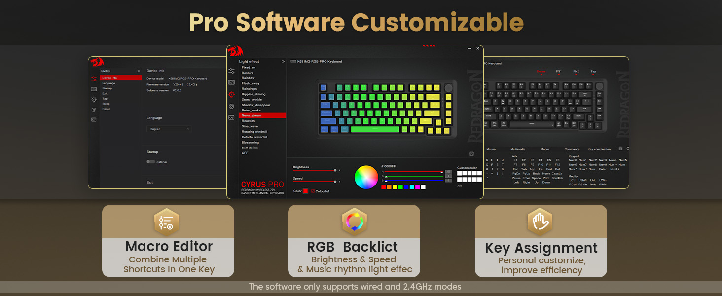 Pro Software Customizable